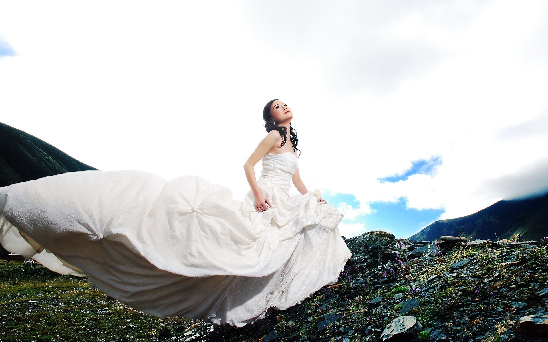 包贝尔搞怪婚纱照图片电脑桌面壁纸下载图片