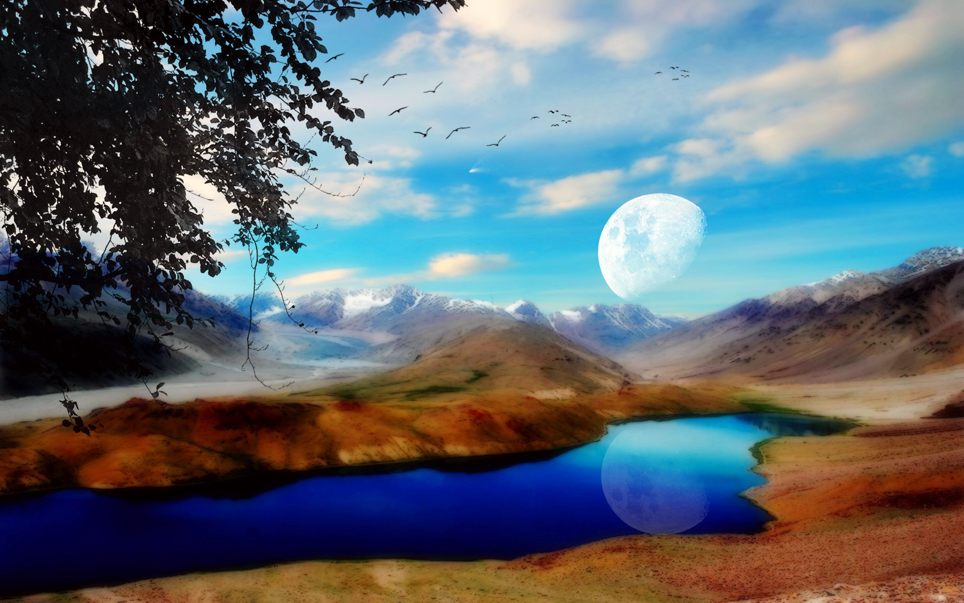 3D超唯美梦幻大自然风景高清壁纸图片