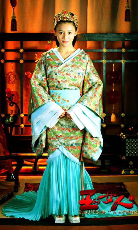 高清台湾省新竹县女演员《笑傲江湖OL》陈乔恩代言唯美东方不败精选壁纸图片