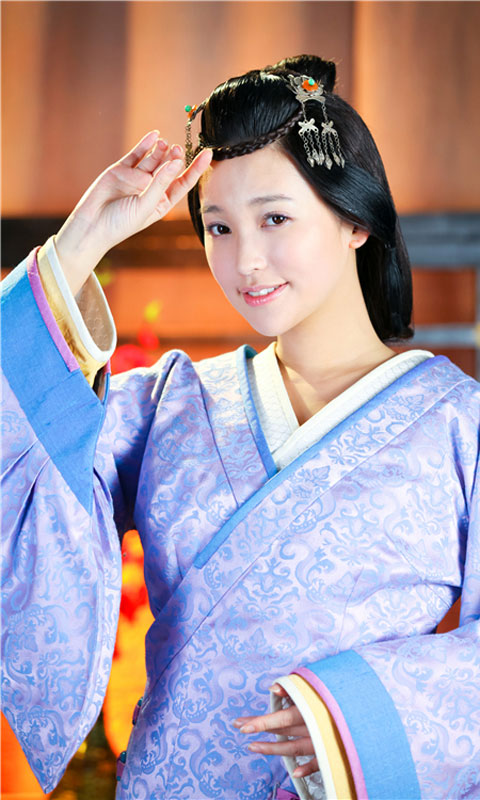 高清台湾省新竹县女演员《笑傲江湖OL》陈乔恩代言唯美东方不败精选壁纸图片