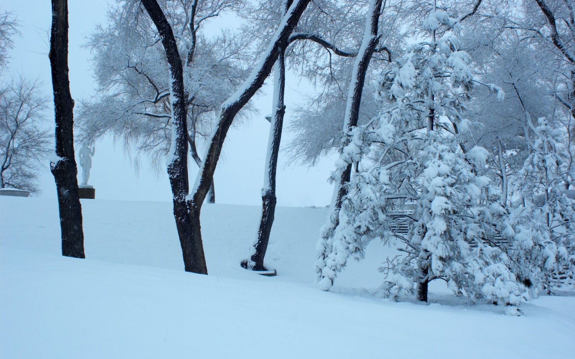 雪景桌面图片