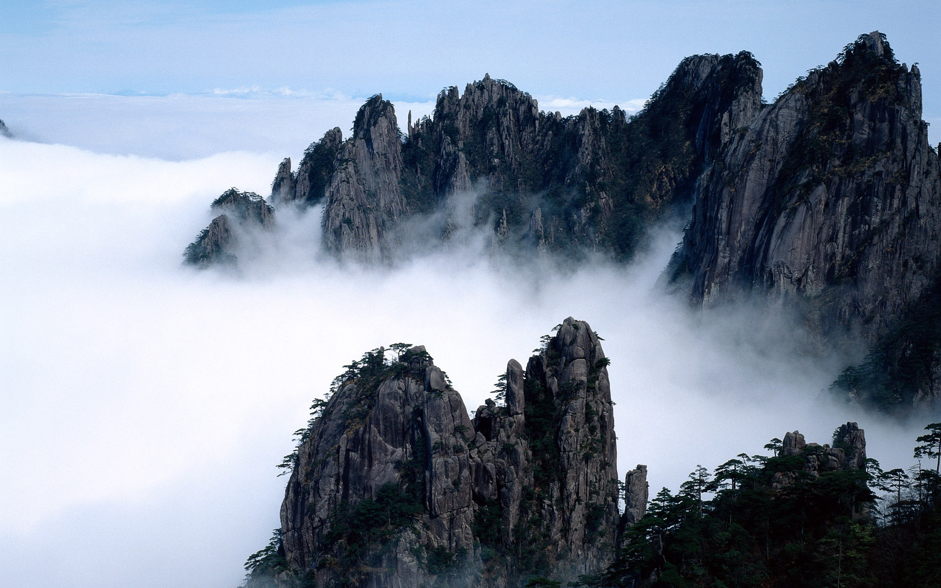 优美山水大自然风景宽屏桌面壁纸图片