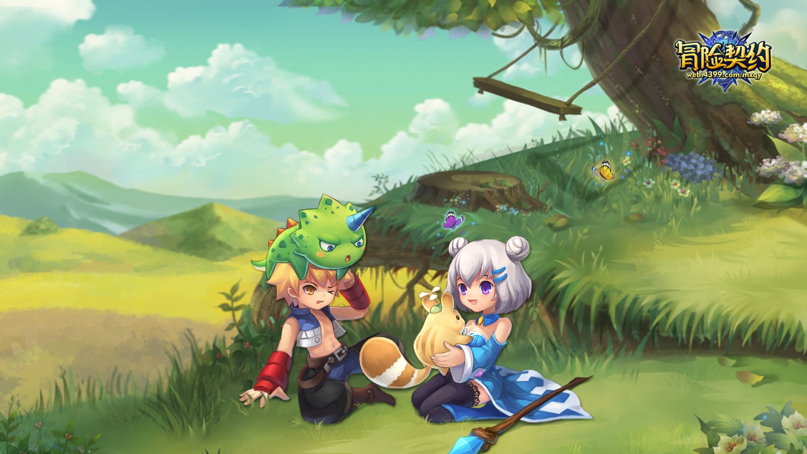 二次元梦幻少女唯美性感游戏美女图片图片