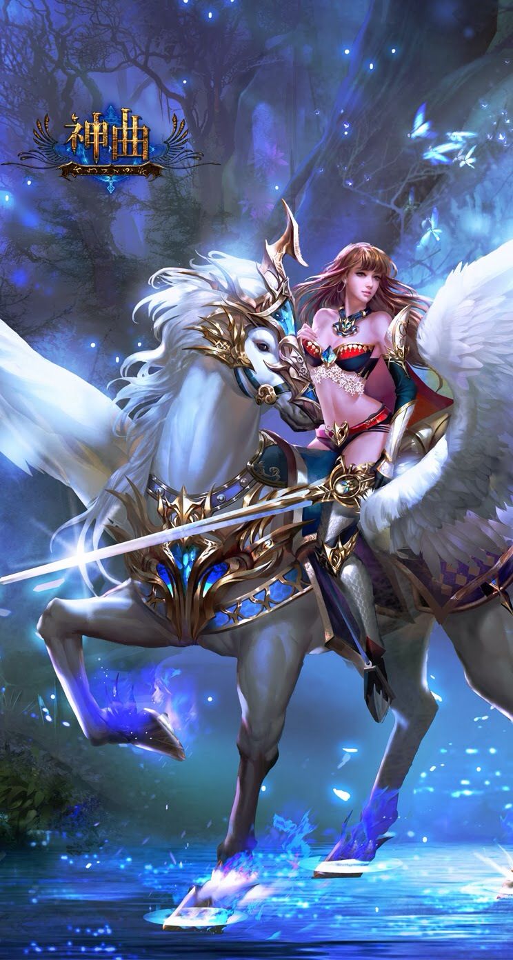龙武iphone性感手机美女壁纸图片