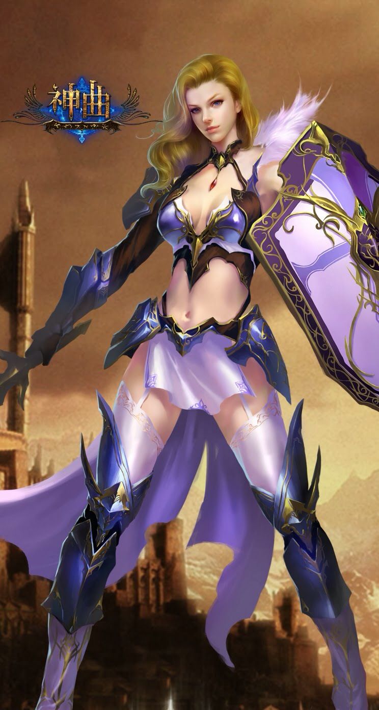 龙武iphone性感手机美女壁纸图片