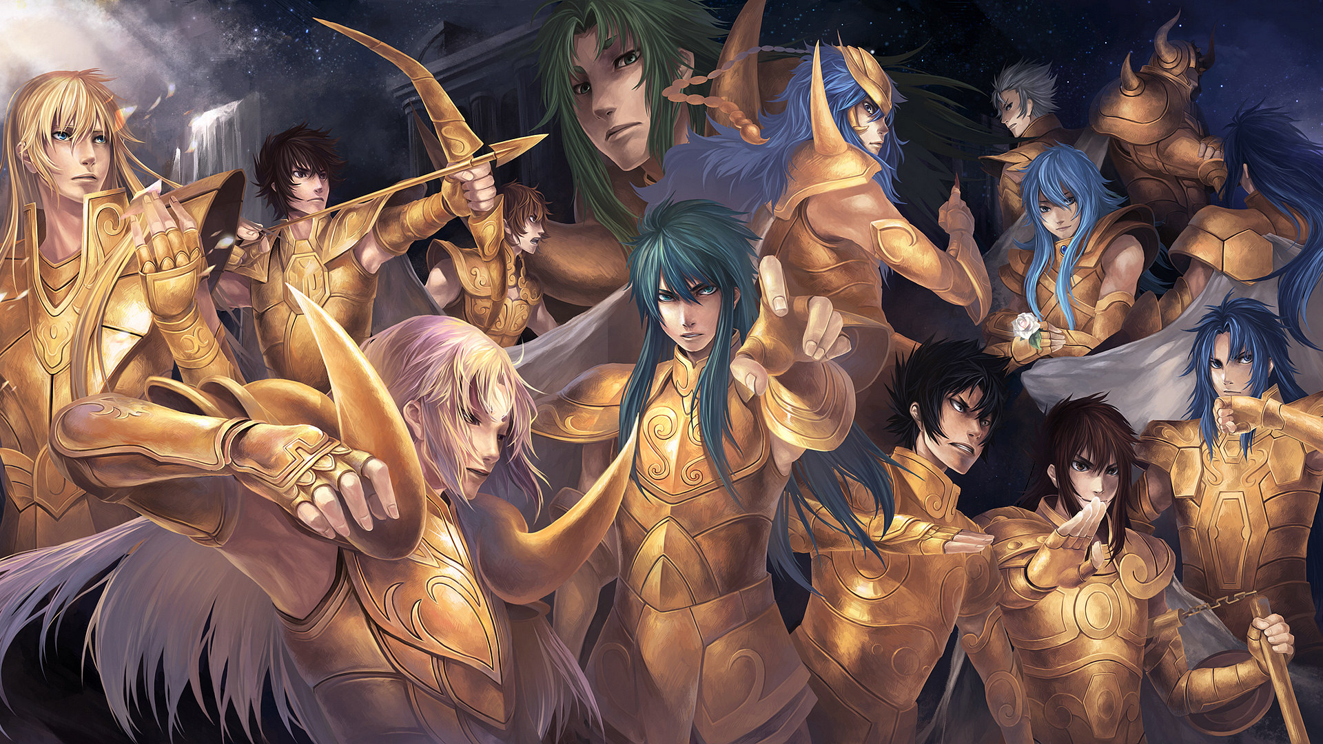 圣斗士星矢Ω动漫1920*1200壁纸图片