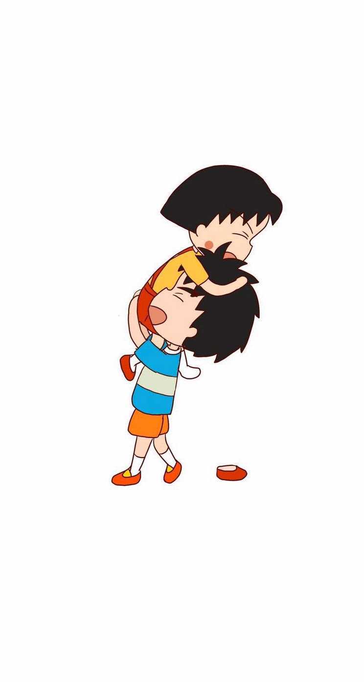 高清动漫人物小丸子的时装秀高清手机壁纸下载图片