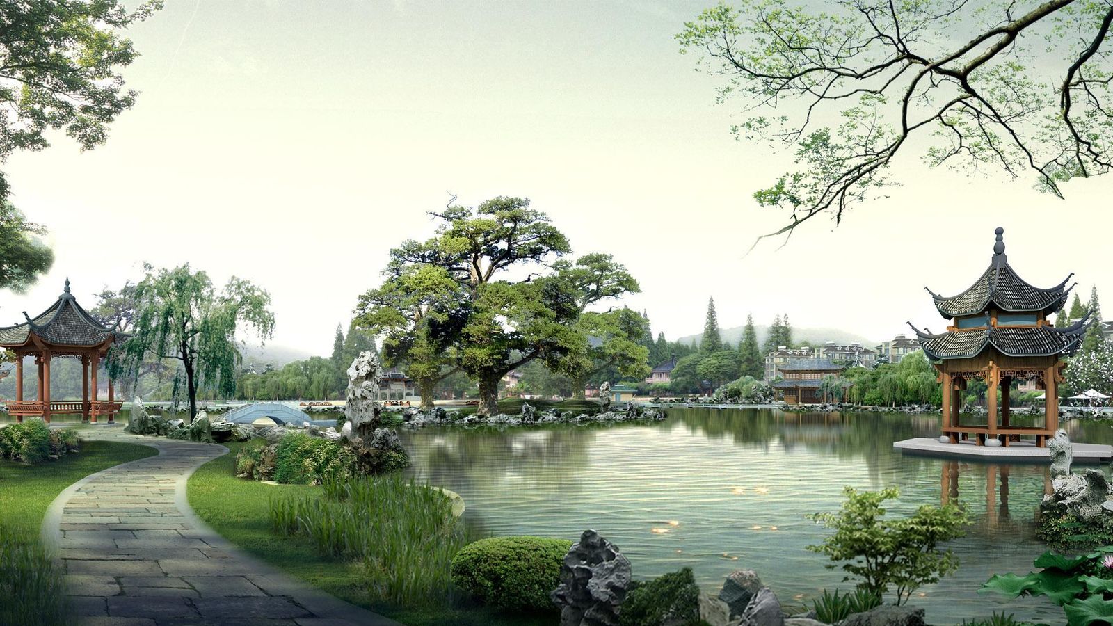 高清山水风景图片