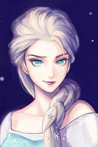 冰雪奇缘爱莎安娜雪宝高清壁纸图片
