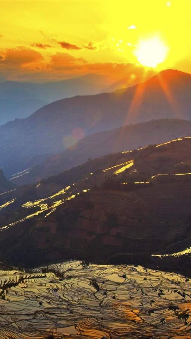 高清美景唯美高清高原大自然风景图片手机壁纸图片