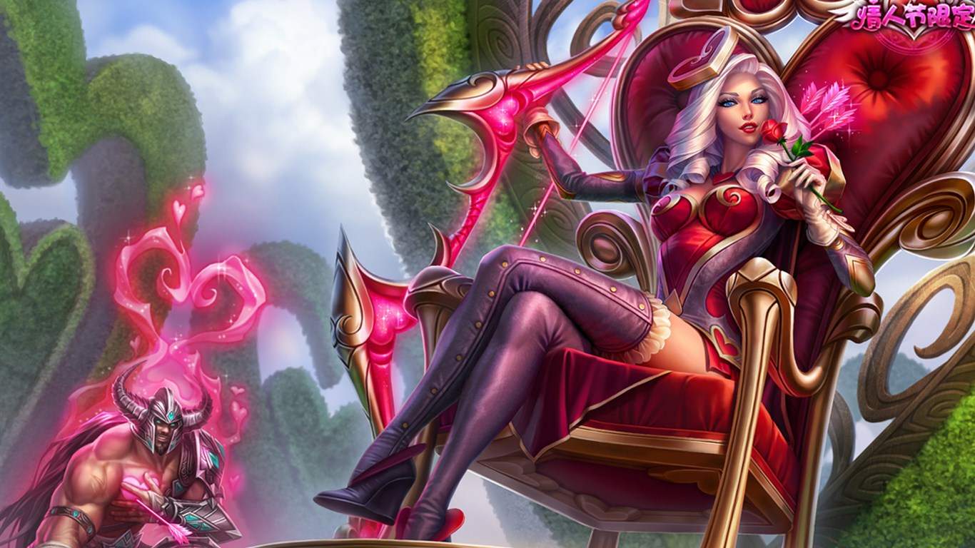 好玩的游戏英雄联盟lol原画桌面壁纸图片