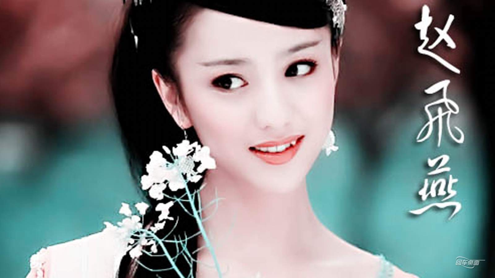 高清中国内地新疆伊犁影视女演员佟丽娅美艳性感高清桌面壁纸图片