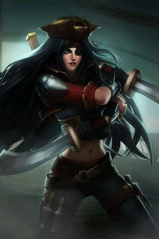 龙武iphone性感手机美女壁纸图片