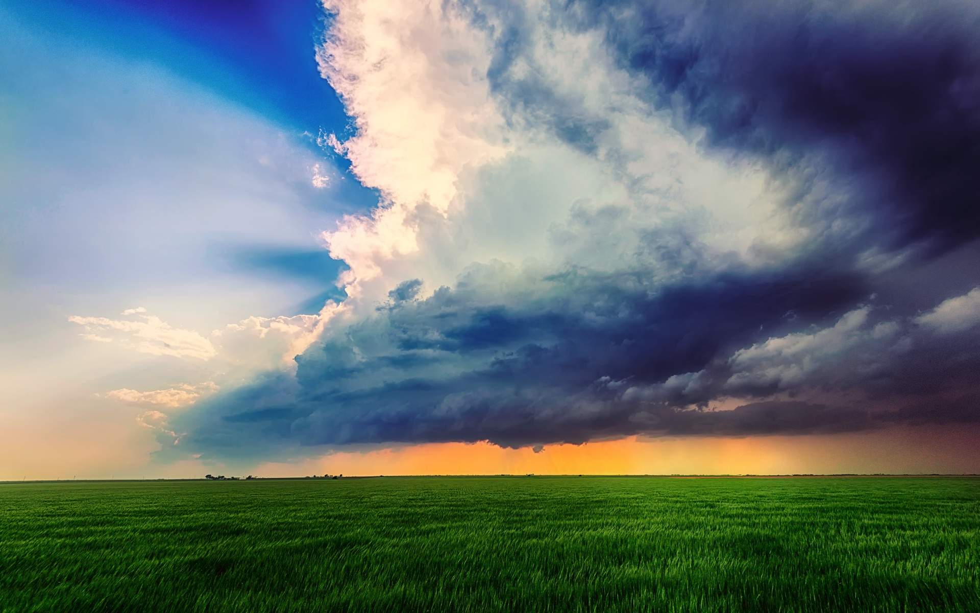唯美田园风光图片高清电脑壁纸图片