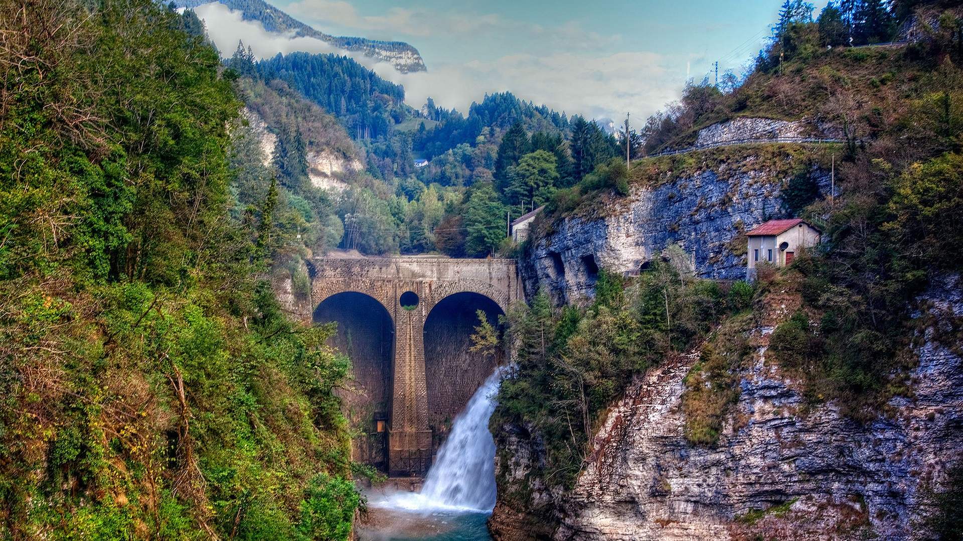 优美山水大自然风景宽屏桌面壁纸图片