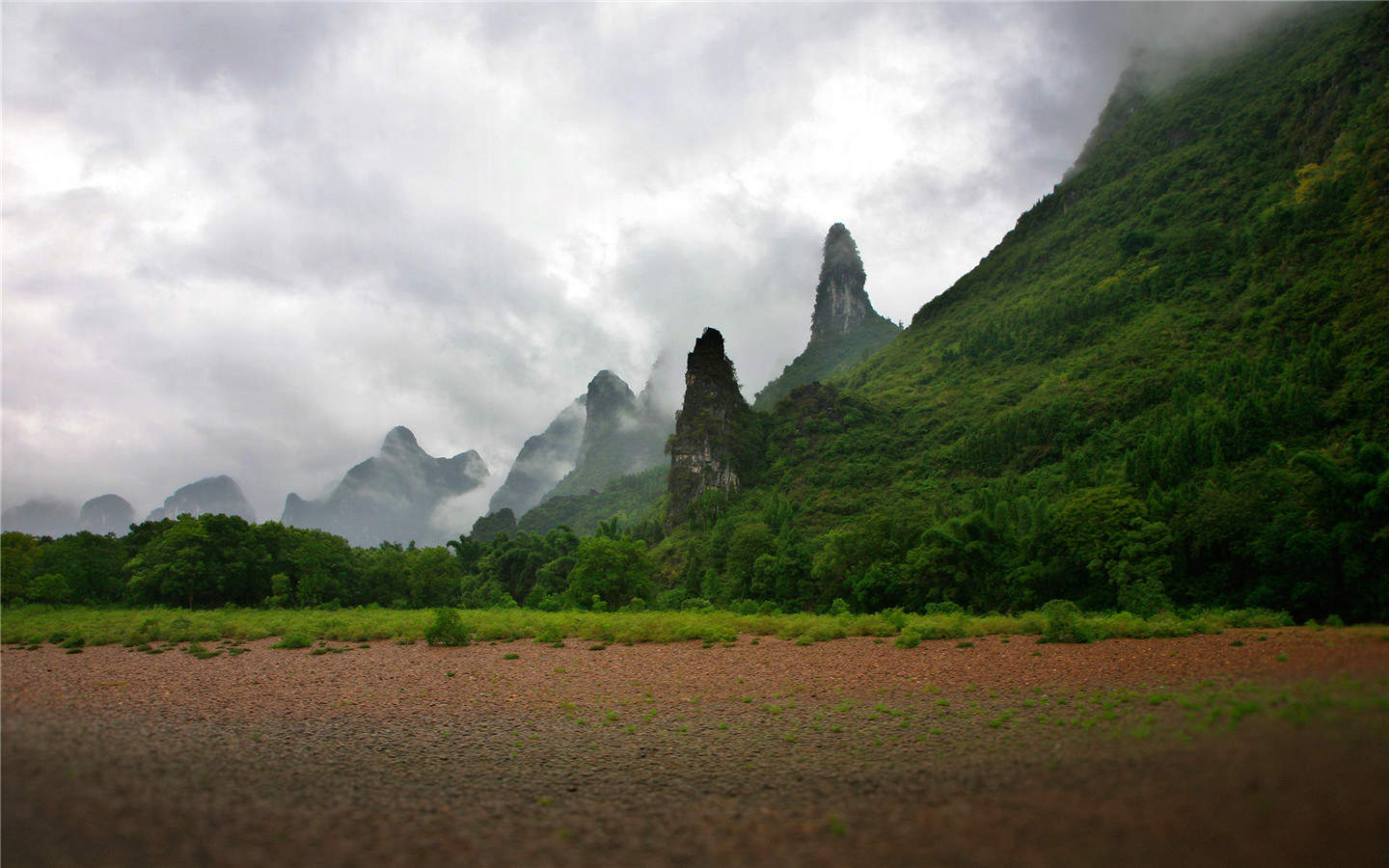 优美山水大自然风景宽屏桌面壁纸图片