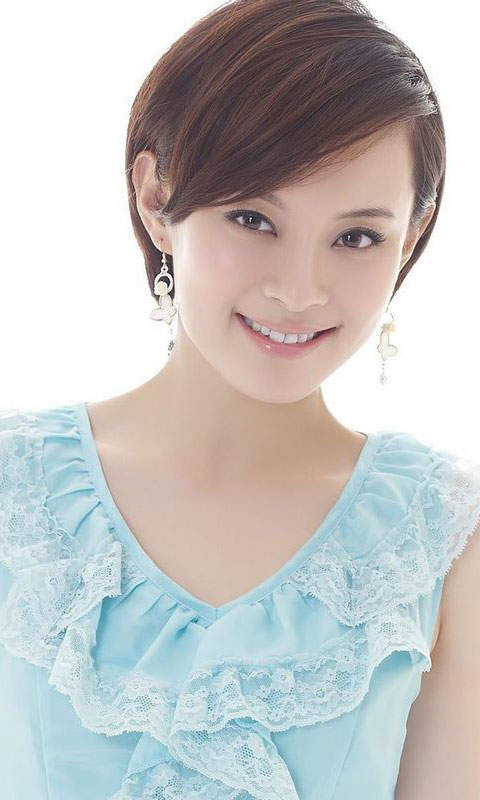 古典美女孙俪小清新休闲养眼写真手机壁纸图片