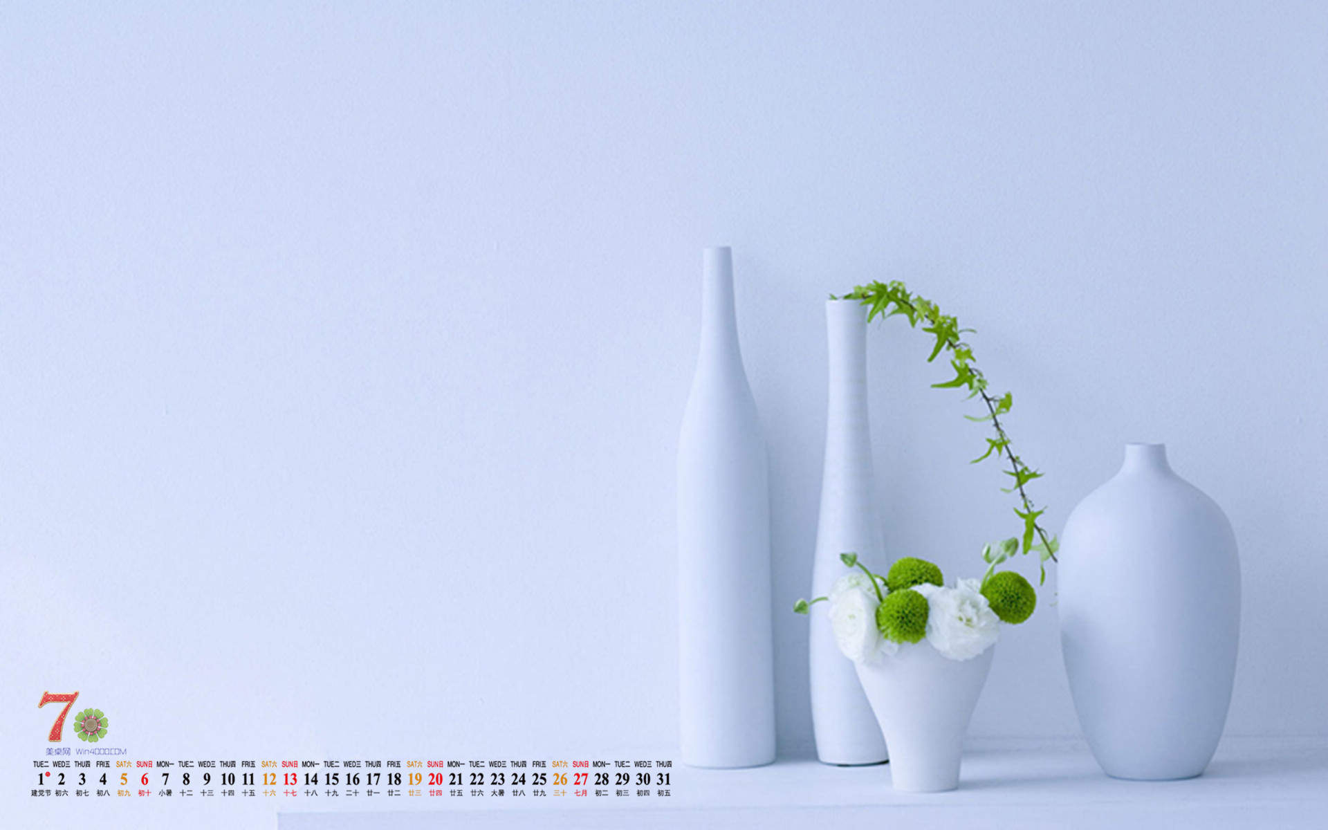 盆栽植物小清新高清手机壁纸图片