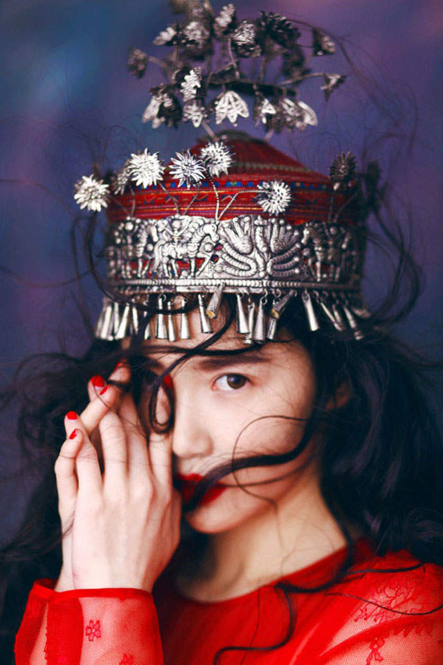 高清湖北武汉美女气质女神张辛苑巴黎浪漫写真图片手机壁纸图片