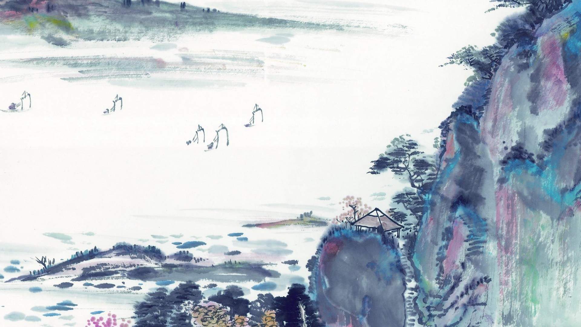 高清山水风景图片