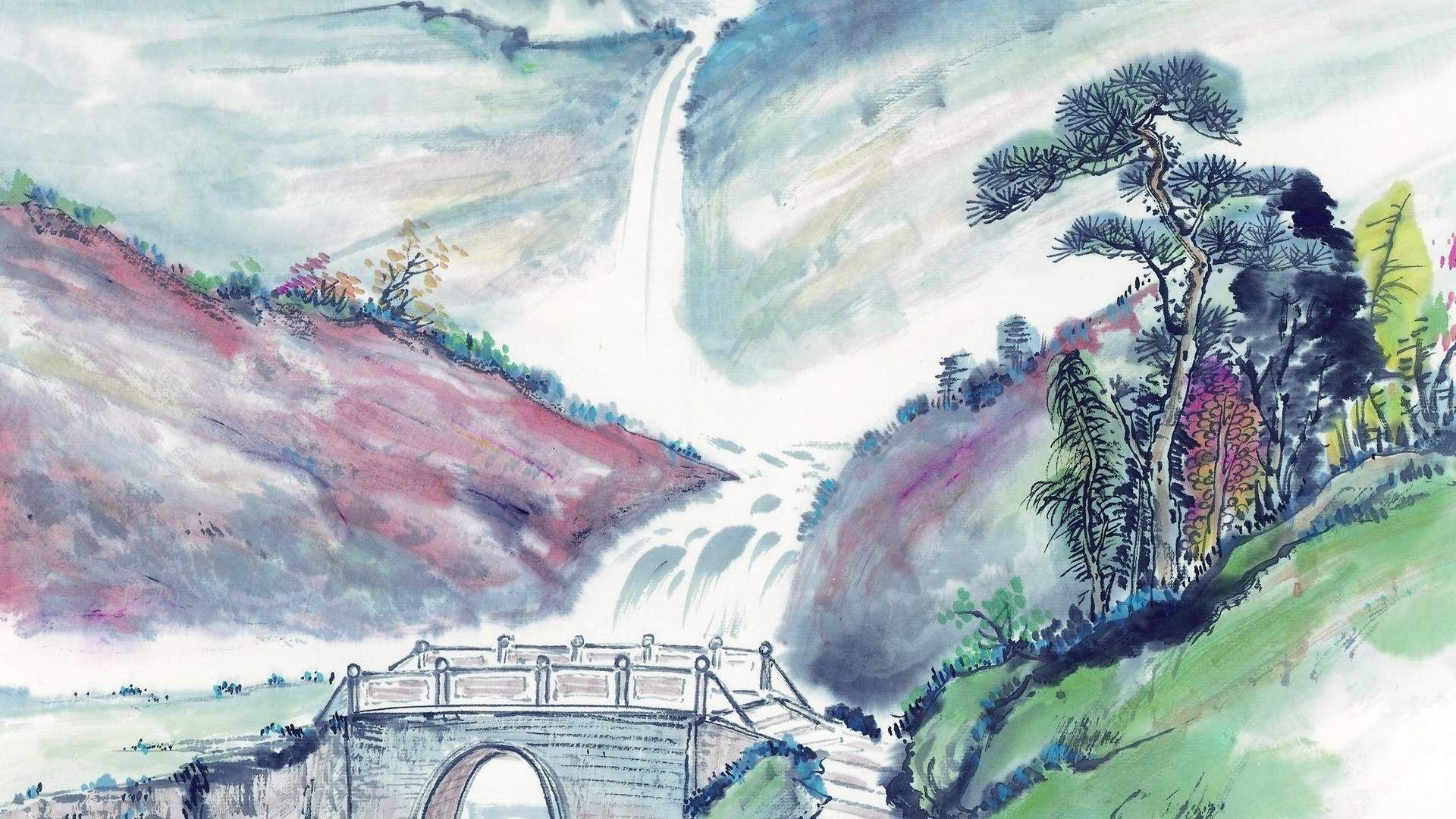 高清山水风景图片