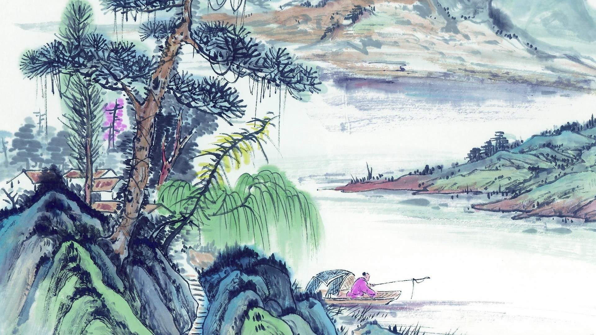 高清山水风景图片