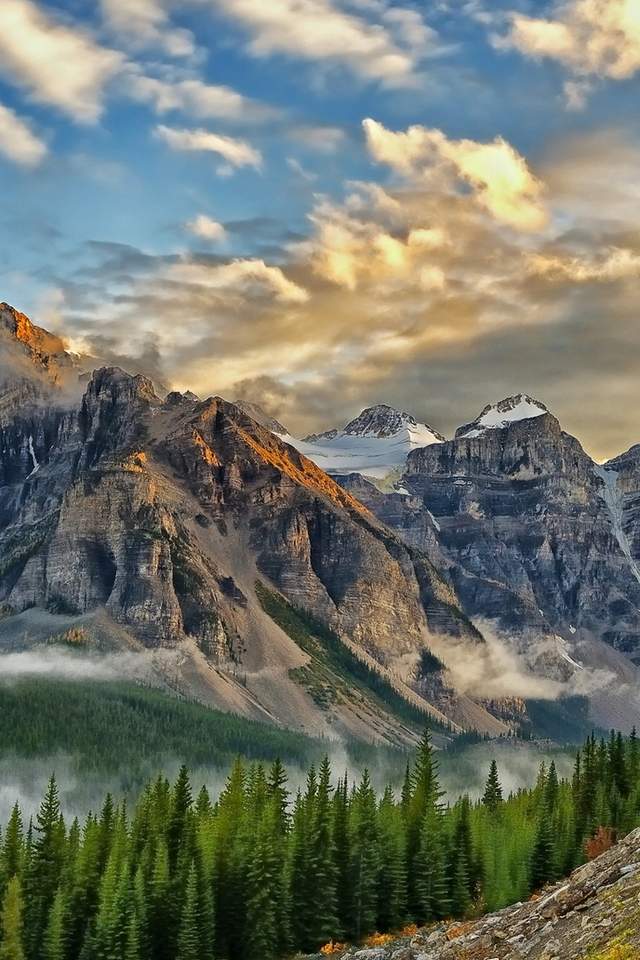 高清美景唯美意境图片深山峡谷手机壁纸第二辑图片