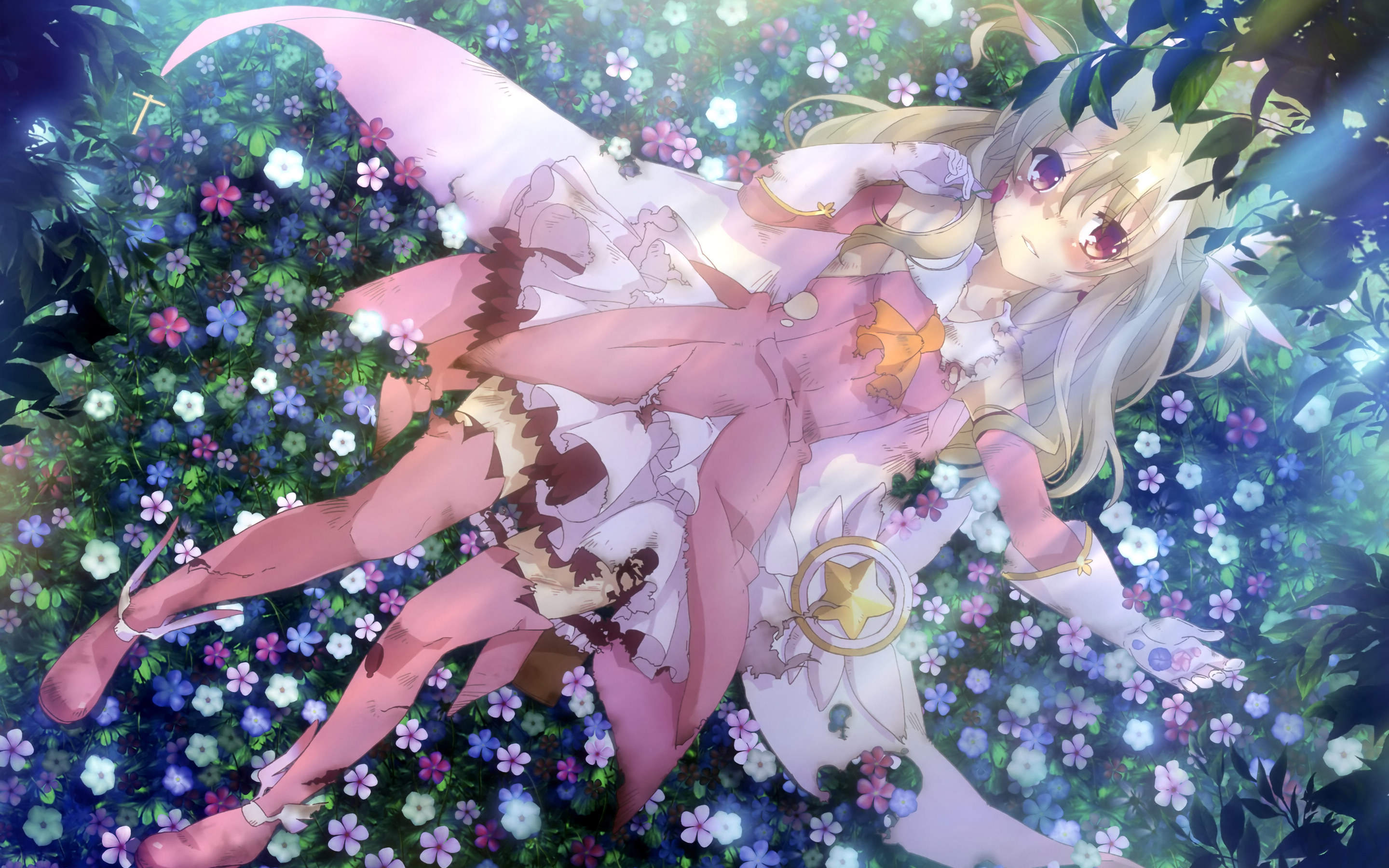 动漫魔法少女伊莉雅高清电脑桌面壁纸（一）图片