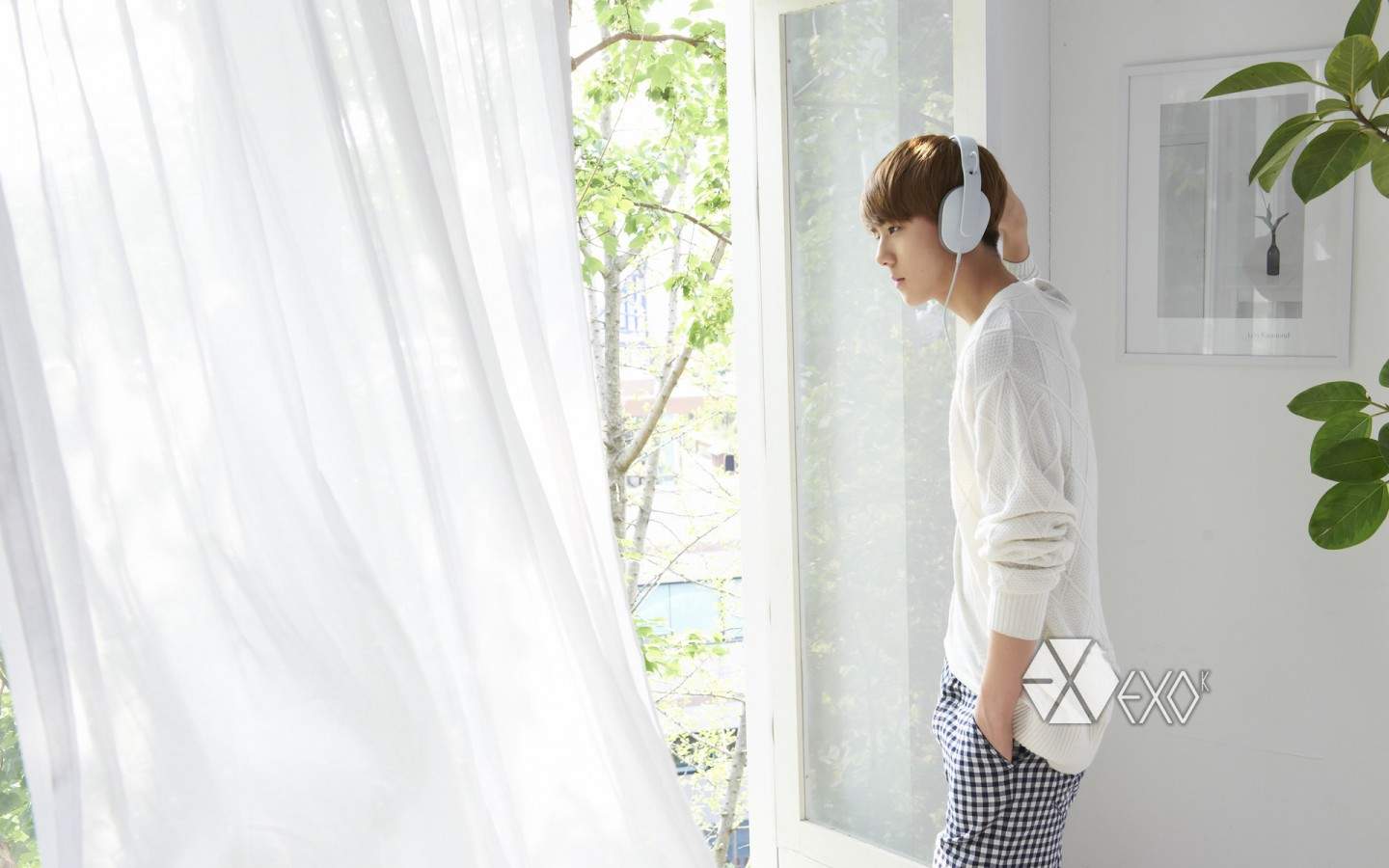 高清韩国首尔特别男明显养眼帅哥EXO吴世勋高清电脑桌面壁纸第一辑图片