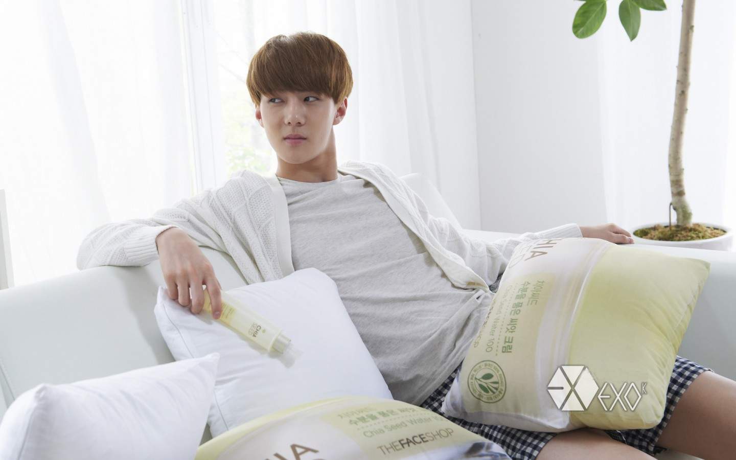 高清韩国首尔特别男明显养眼帅哥EXO吴世勋高清电脑桌面壁纸第一辑图片