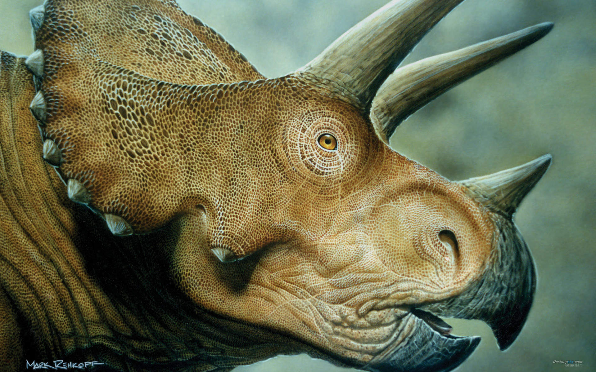 远古生物恐龙魔幻逼真高清桌面壁纸第二辑图片