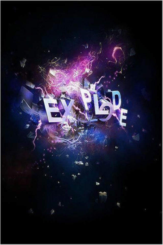 苹果唯美设计创意手机壁纸图片