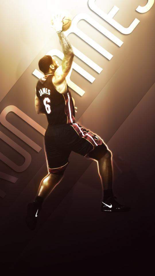 NBA篮球明星帅气扣篮高清酷炫手机壁纸图片