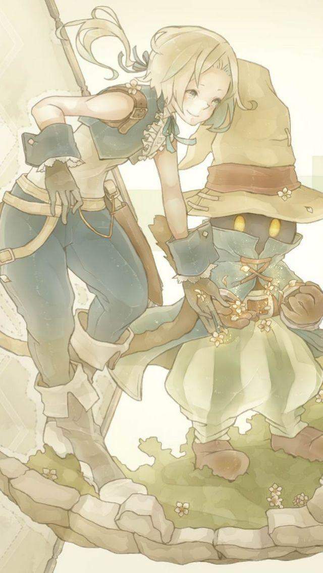 唯美小清晰养眼手绘插画iPhone5S高清手机壁纸图片