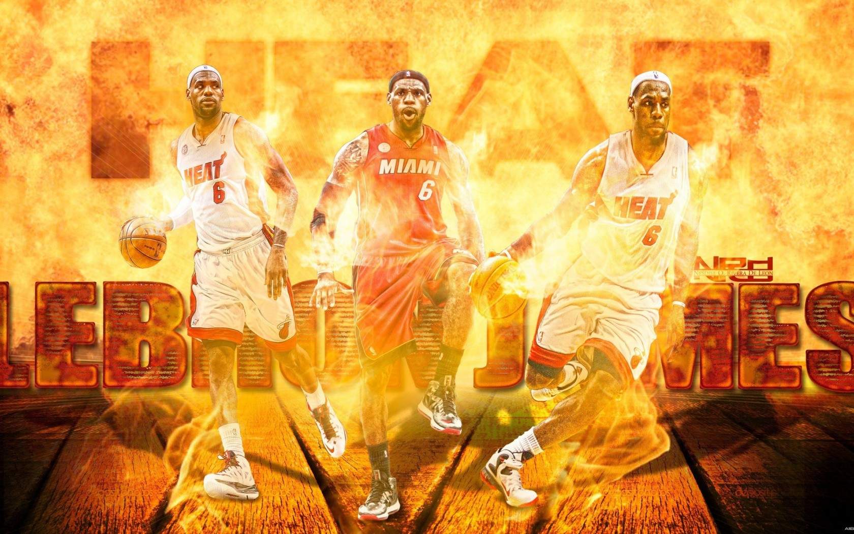 NBA球星高清图片合集经典电脑桌面壁纸第一辑图片
