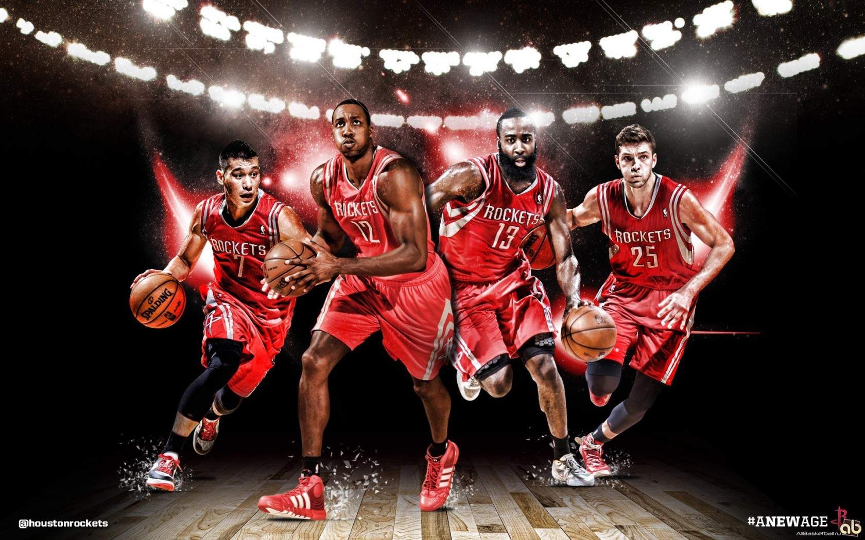 NBA球星高清图片合集经典电脑桌面壁纸第二辑图片