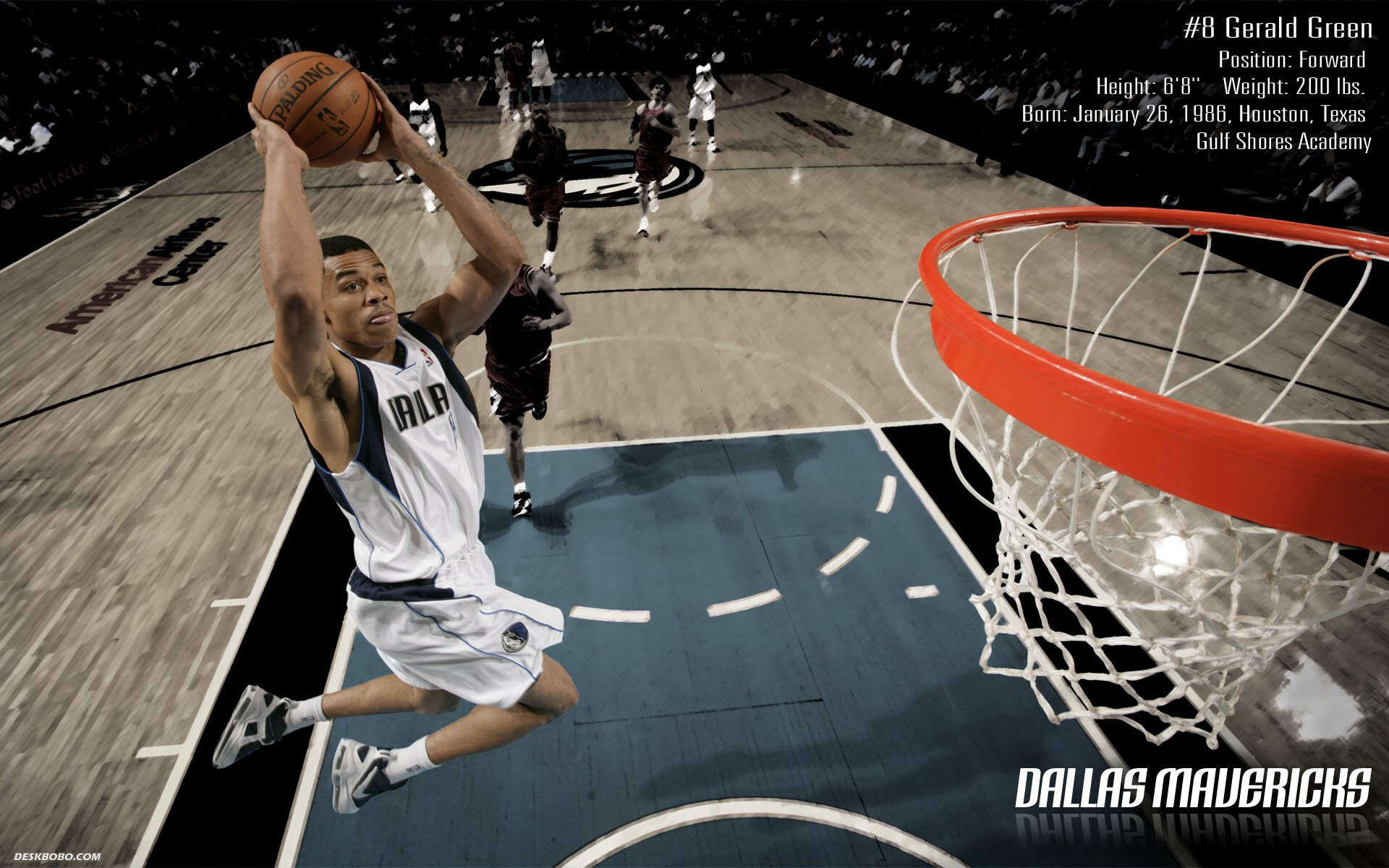NBA篮球明星詹姆斯球场精彩瞬间高清写真桌面壁纸第一辑图片