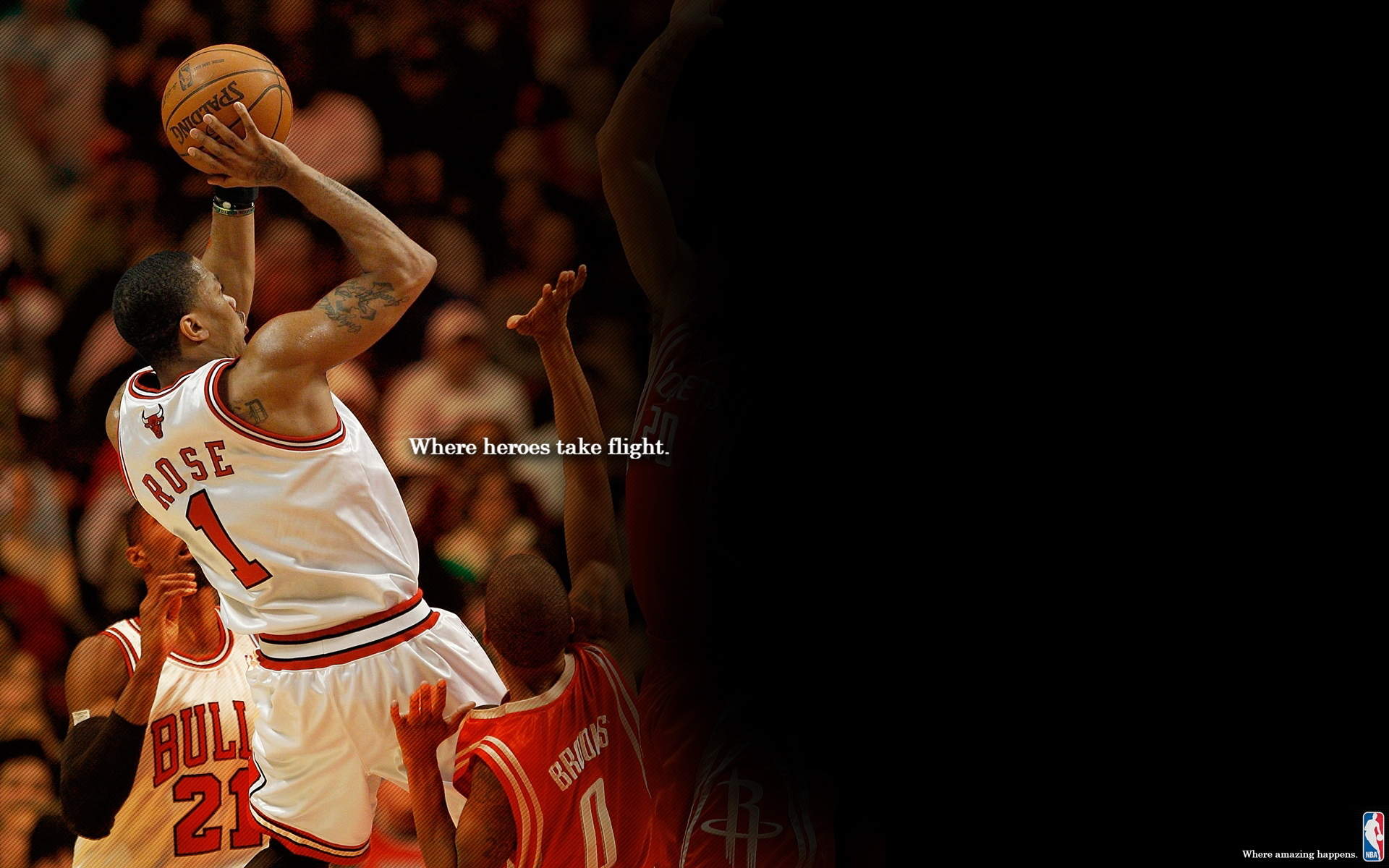 NBA篮球明星詹姆斯球场精彩瞬间高清写真桌面壁纸第一辑图片