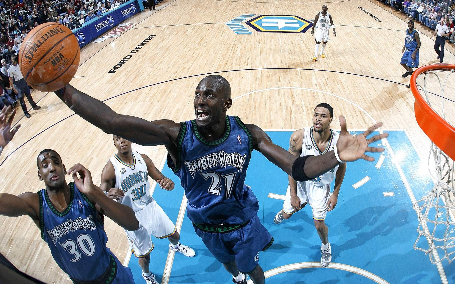 火热赛事NBA球员高清电脑桌面主题壁纸(七)图片