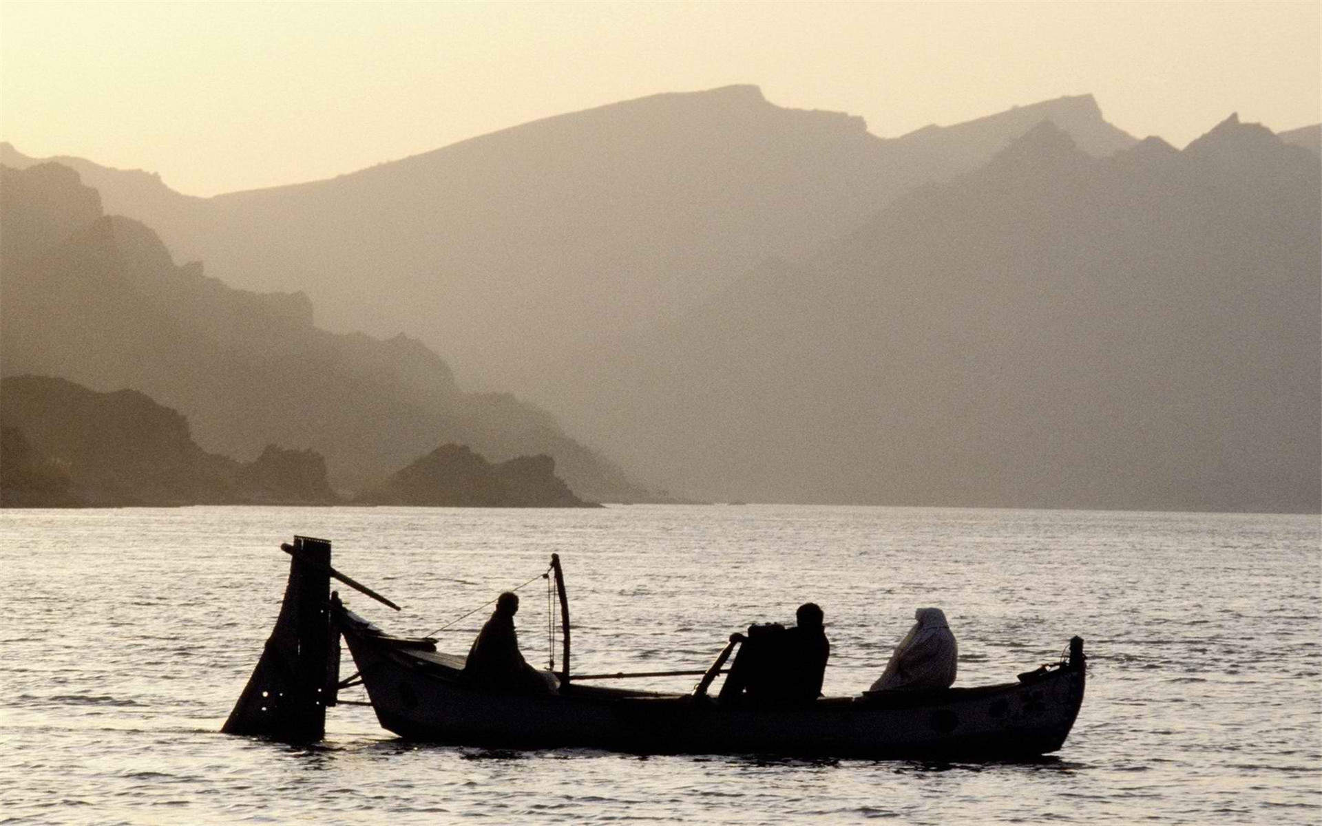 夕阳图片