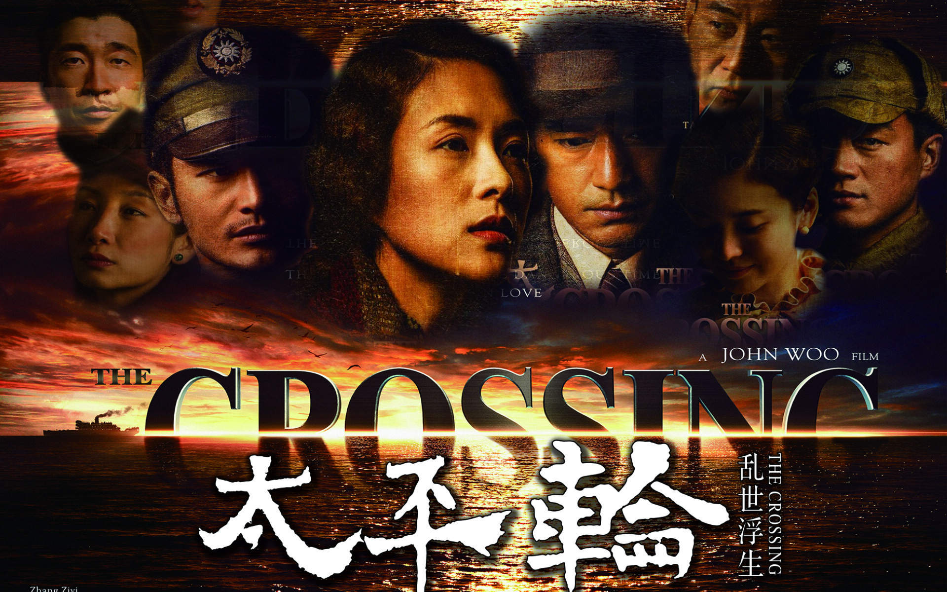 章子怡优雅写真图片桌面壁纸图片
