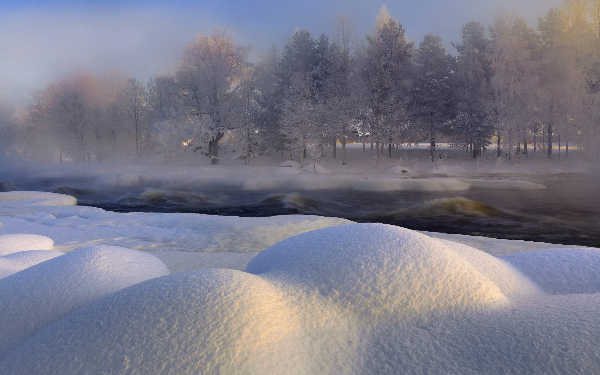 入冬下雪高清手机壁纸744*1392图片