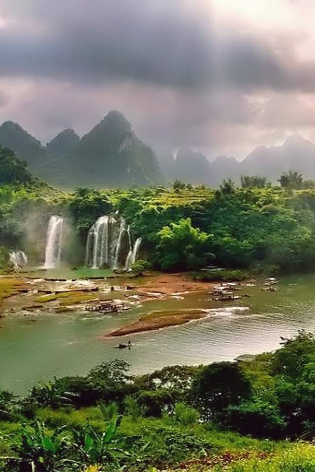 唯美意境图片乡村风景高清iPhone苹果手机壁纸图片
