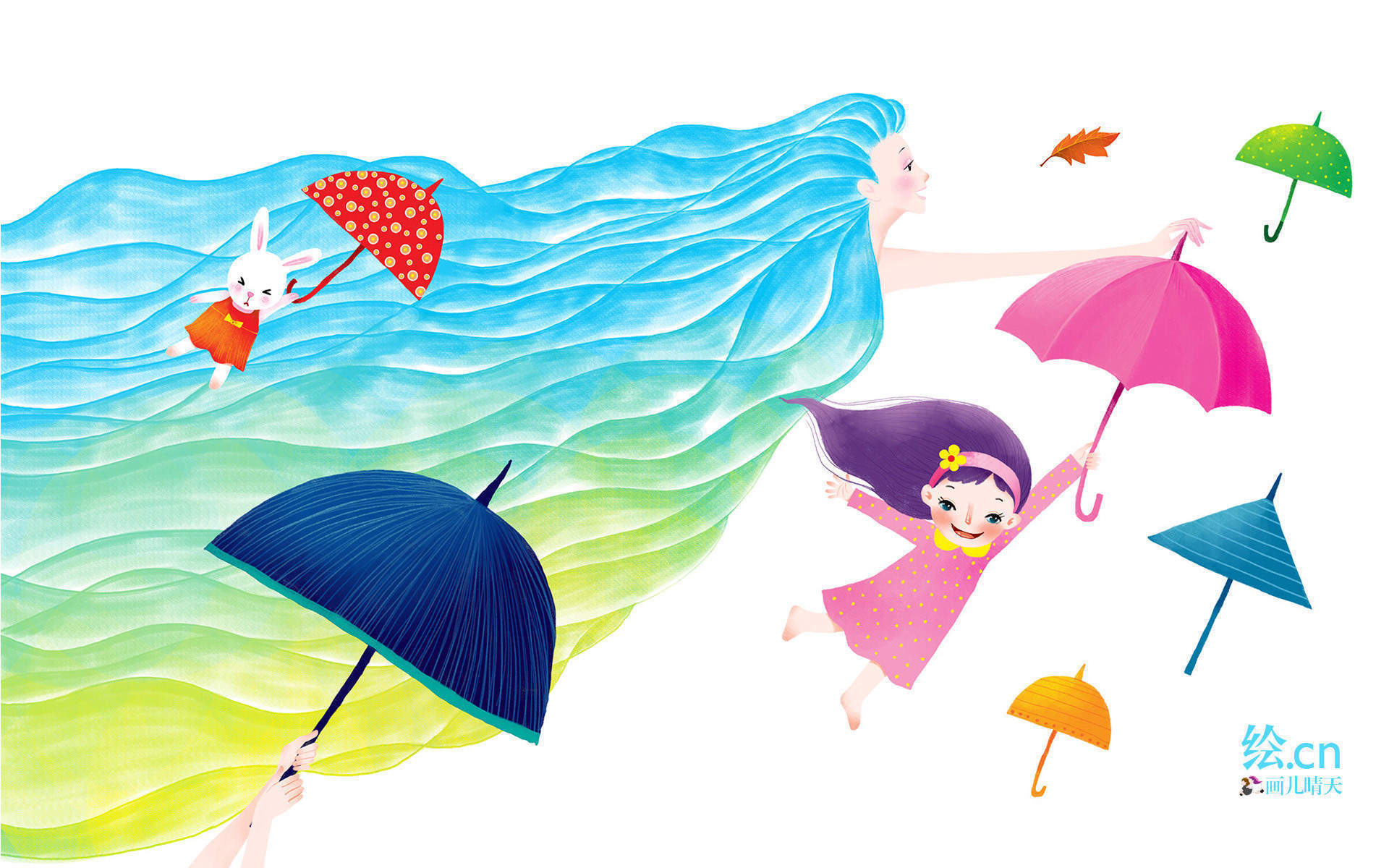 儿童手绘素描诱人可口的蛋糕甜点桌面壁纸高清 第二辑图片