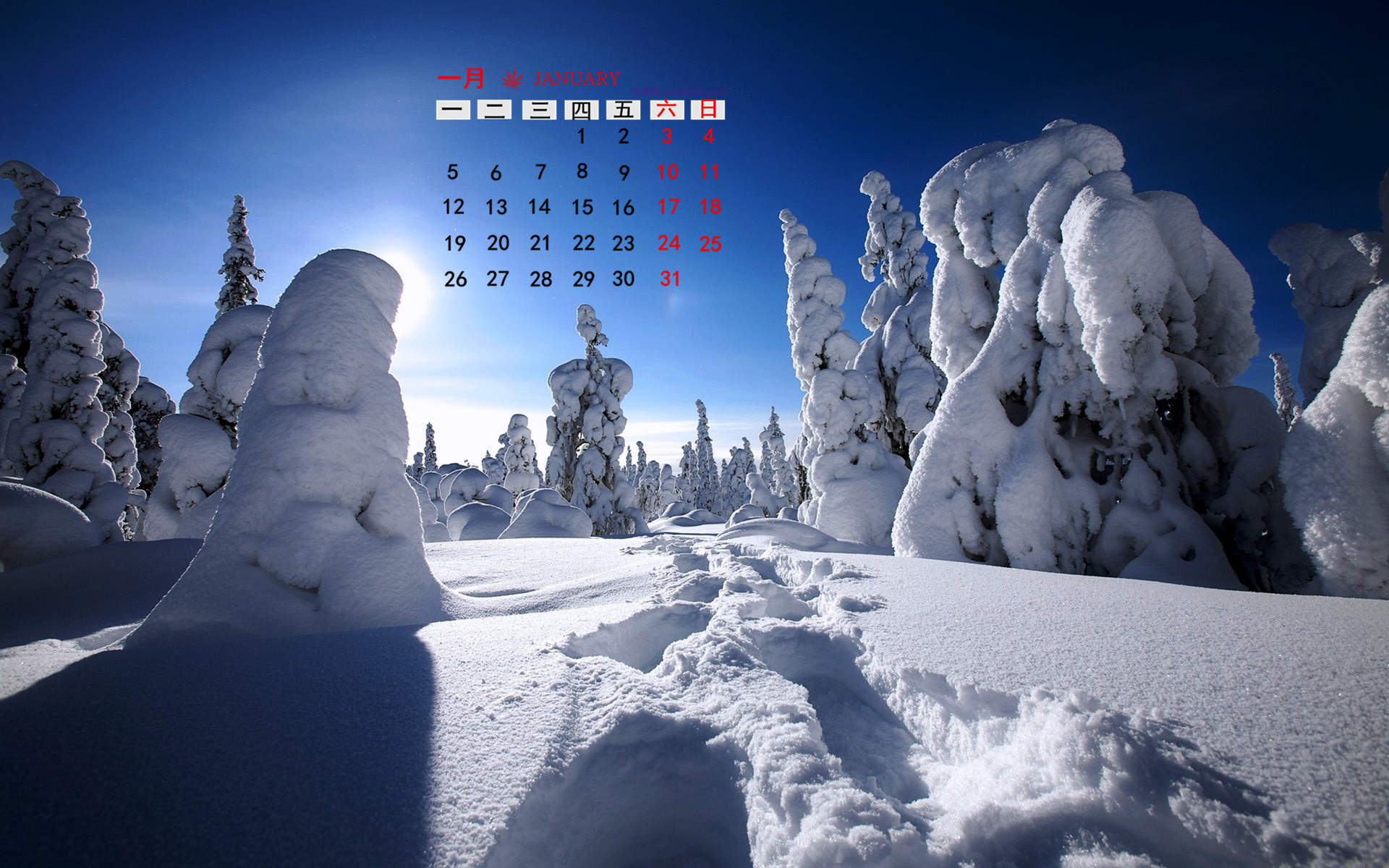 下雪图片