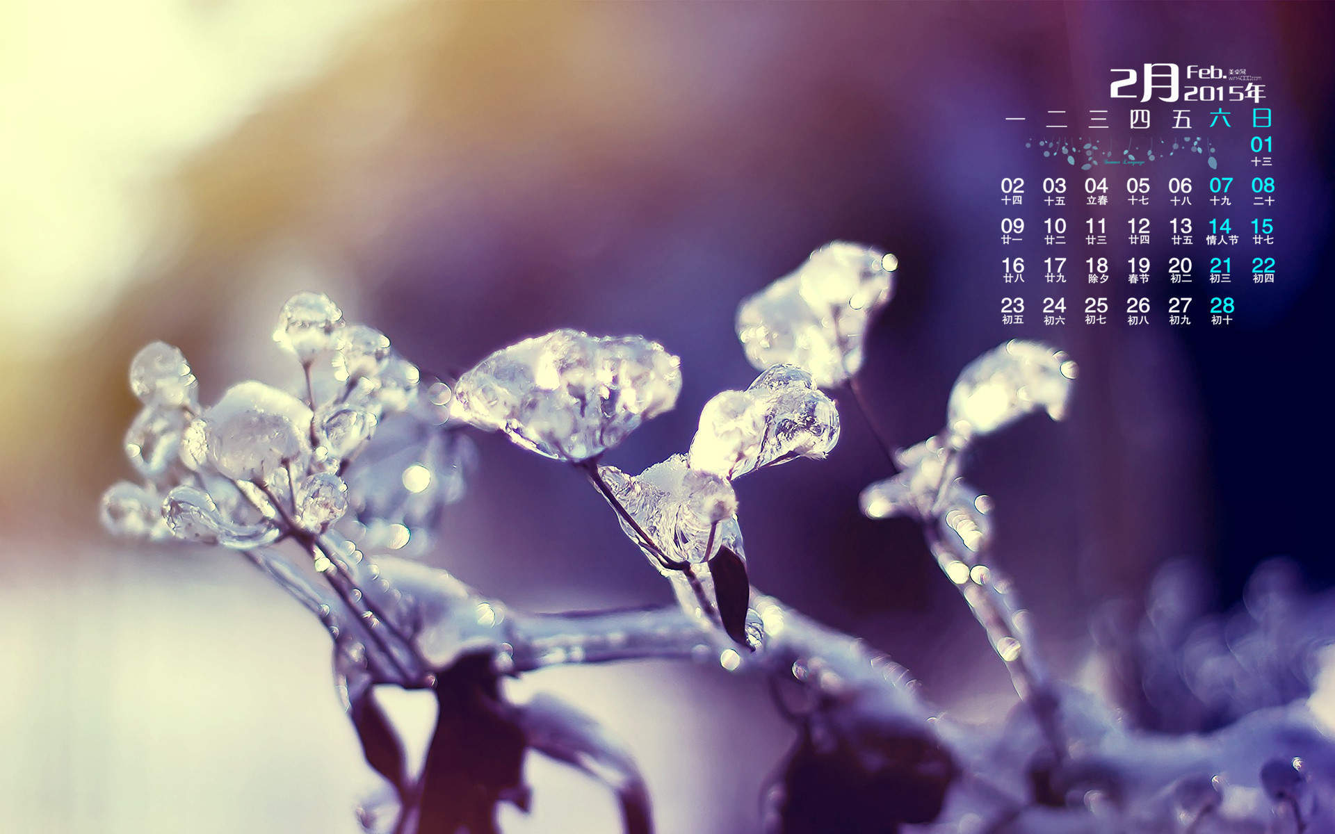 2015年3月日历壁纸精选宛如仙境的清新大自然唯美意境风景素材图片(一)图片