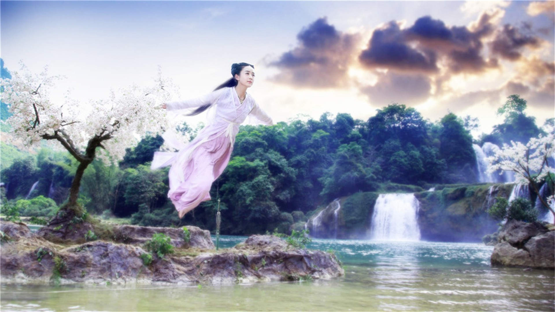 《花千骨》徐海乔剧照图片平板壁纸高清合集下载图片