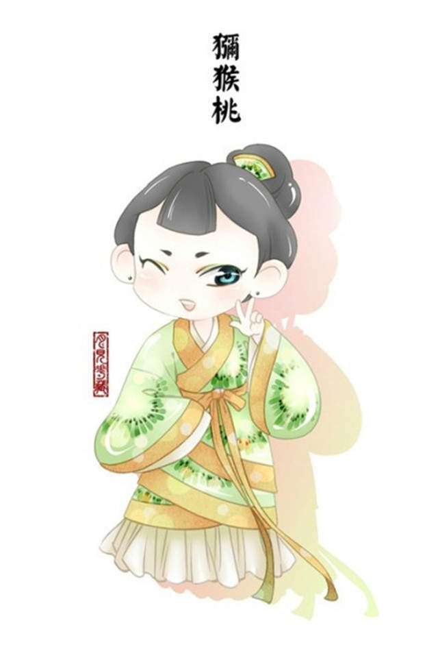 热门动漫电脑可爱少女系韩国娃娃摩丝摩丝星期心情桌面壁纸图片