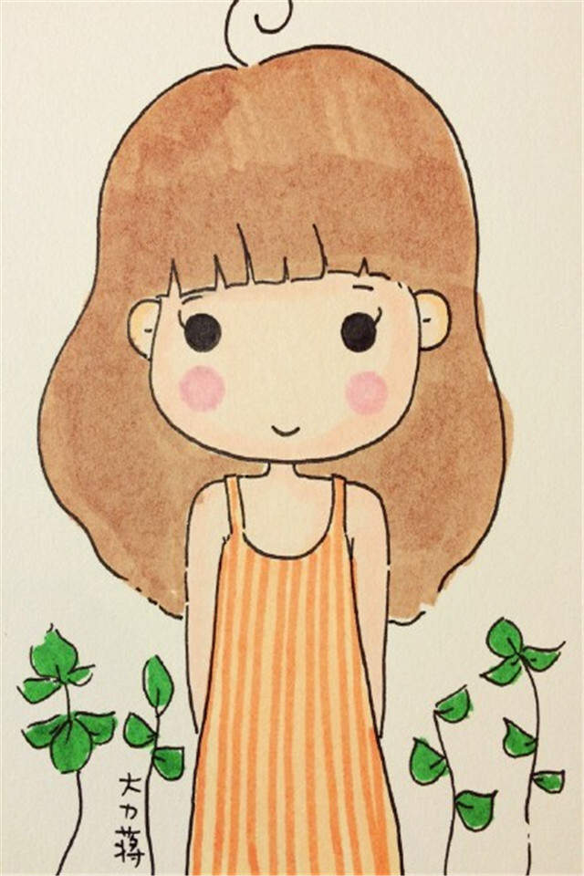 可爱女生图片图片
