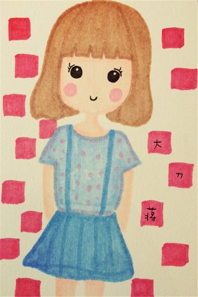 可爱女生图片图片